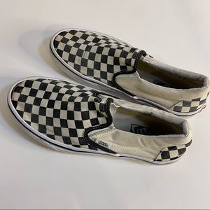 Vans Checkered Slip On Sneakers